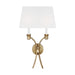 Myhouse Lighting Visual Comfort Studio - CW1032ADB - Two Light Wall Sconce - Westerly - Antique Gild