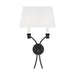 Myhouse Lighting Visual Comfort Studio - CW1032SMS - Two Light Wall Sconce - Westerly - Smith Steel