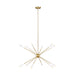 Myhouse Lighting Visual Comfort Studio - EC10312BBS - 12 Light Chandelier - Jax - Burnished Brass