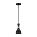 Myhouse Lighting Visual Comfort Studio - EP1141MBK - One Light Pendant - Joan - Midnight Black