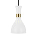 Myhouse Lighting Visual Comfort Studio - EP1141MWT - One Light Pendant - Joan - Matte White