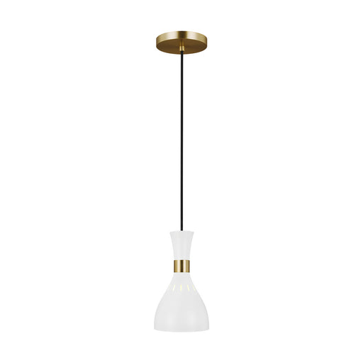 Myhouse Lighting Visual Comfort Studio - EP1141MWT - One Light Pendant - Joan - Matte White