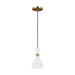 Myhouse Lighting Visual Comfort Studio - EP1141MWT - One Light Pendant - Joan - Matte White