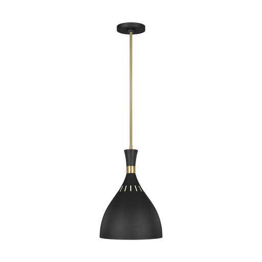 Myhouse Lighting Visual Comfort Studio - EP1151MBK - One Light Pendant - Joan - Midnight Black