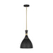 Myhouse Lighting Visual Comfort Studio - EP1151MBK - One Light Pendant - Joan - Midnight Black