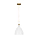 Myhouse Lighting Visual Comfort Studio - EP1151MWT - One Light Pendant - Joan - Matte White