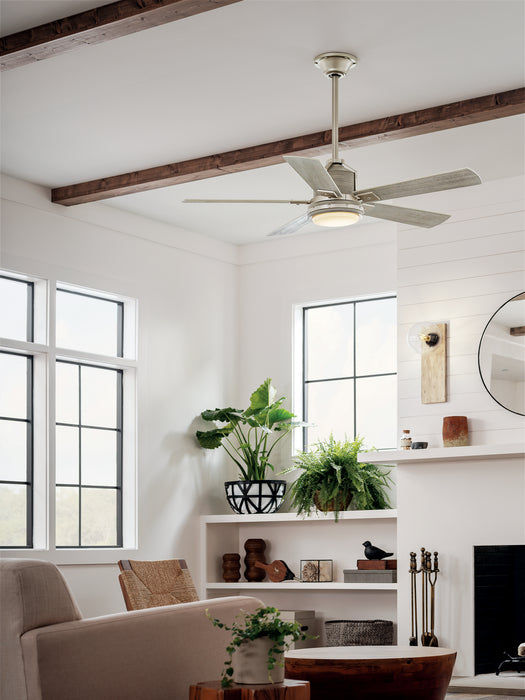 Myhouse Lighting Kichler - 300052NI - 52"Ceiling Fan - Colerne - Brushed Nickel