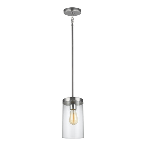 Myhouse Lighting Visual Comfort Studio - 6590301EN7-05 - One Light Pendant - Zire - Chrome