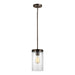 Myhouse Lighting Visual Comfort Studio - 6590301EN7-778 - One Light Pendant - Zire - Brushed Oil Rubbed Bronze