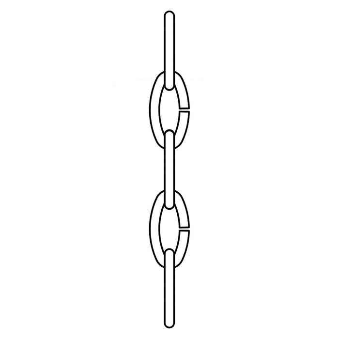 Myhouse Lighting Generation Lighting - 9116-839 - Decorative Chain - Replacement Chain - Blacksmith