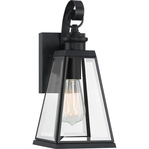 Myhouse Lighting Quoizel - PAX8405MBK - One Light Outdoor Wall Lantern - Paxton - Matte Black