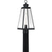 Myhouse Lighting Quoizel - PAX9007MBK - One Light Outdoor Post Mount - Paxton - Matte Black