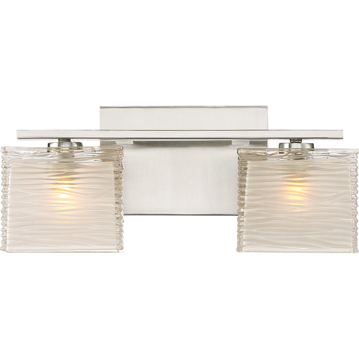 Myhouse Lighting Quoizel - WCP8602BN - Two Light Bath Fixture - Westcap - Brushed Nickel