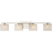 Myhouse Lighting Quoizel - WCP8604BN - Four Light Bath Fixture - Westcap - Brushed Nickel