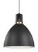 Myhouse Lighting Visual Comfort Studio - P1442MB-L1 - LED Pendant - Brynne - Matte Black