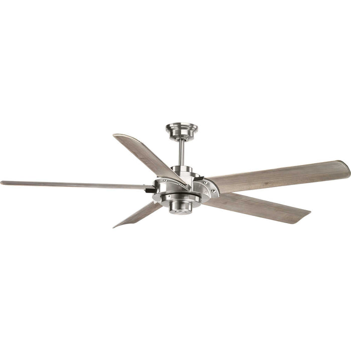 Myhouse Lighting Progress Lighting - P2546-09 - 68"Ceiling Fan - Ellwood - Brushed Nickel