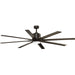 Myhouse Lighting Progress Lighting - P2550-2030K - 72"Ceiling Fan - Vast - Antique Bronze