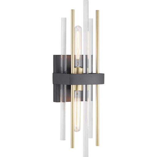 Myhouse Lighting Progress Lighting - P710063-031 - Two Light Wall Sconce - Orrizo - Black