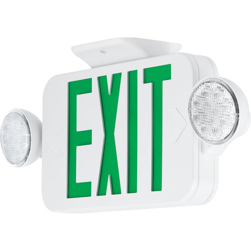 Myhouse Lighting Progress Lighting - PECUE-UG-30 - LED Combo Exit/Emergency - Exit Signs - White