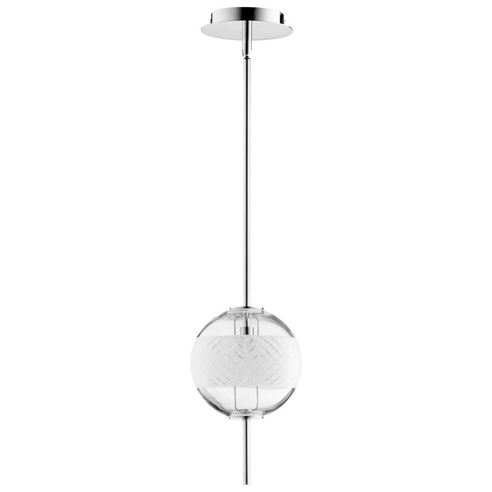 Myhouse Lighting Cyan - 10048 - LED Pendant - Polished Nickel