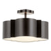 Myhouse Lighting Cyan - 10066 - Three Light Ceiling Mount - Noir