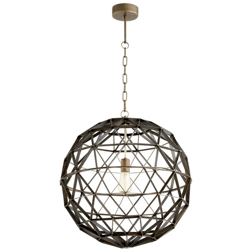 Myhouse Lighting Cyan - 10271 - One Light Pendant - Noir