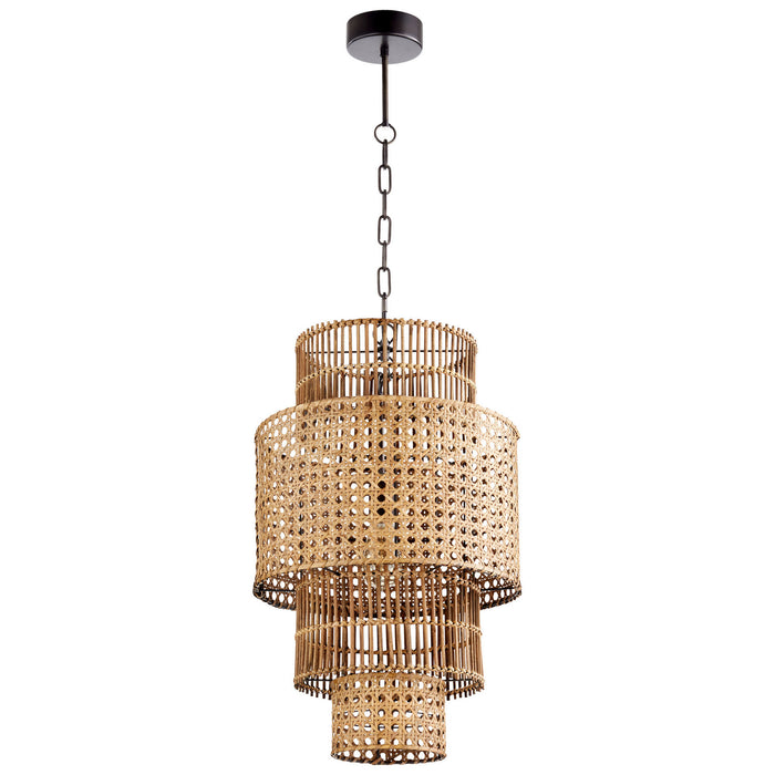 Myhouse Lighting Cyan - 10272 - One Light Pendant - Rattan