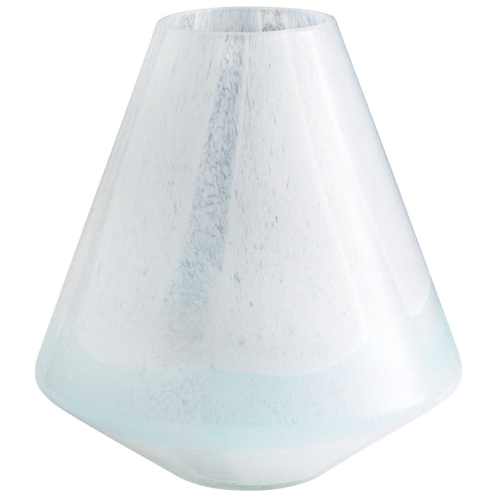 Myhouse Lighting Cyan - 10289 - Vase - Sky Blue And White