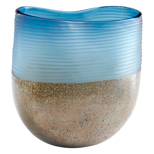 Myhouse Lighting Cyan - 10344 - Vase - Blue And Iron Glaze