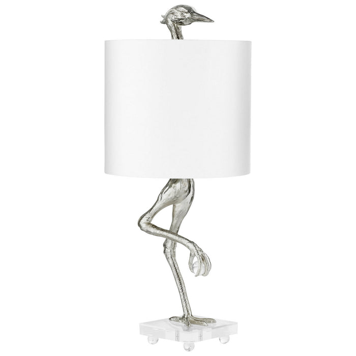 Myhouse Lighting Cyan - 10362 - One Light Table Lamp - Silver Leaf