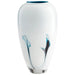 Myhouse Lighting Cyan - 10445 - Vase - Blue And White