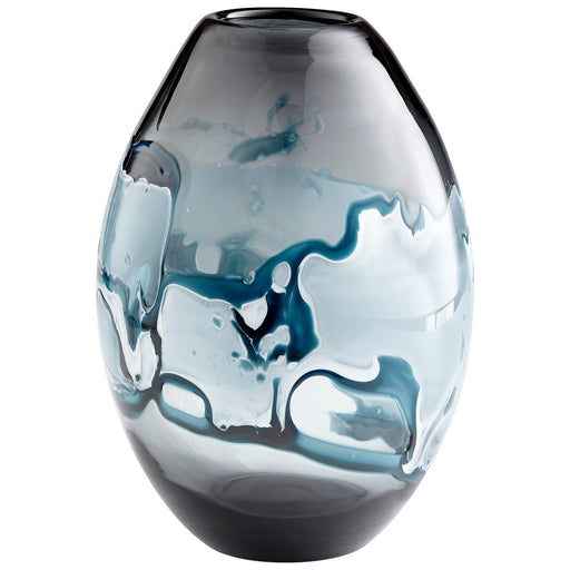 Myhouse Lighting Cyan - 10463 - Vase - Blue And White