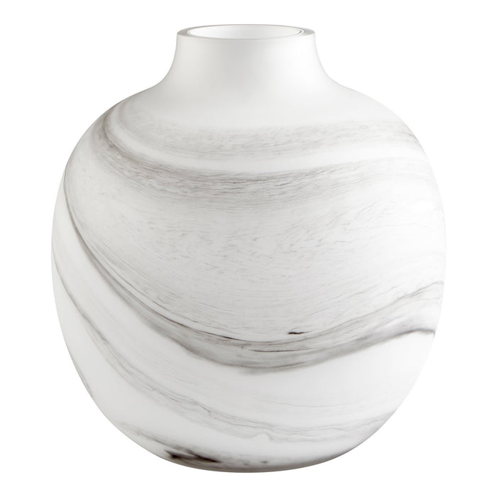Myhouse Lighting Cyan - 10468 - Vase - White And Black Swirl
