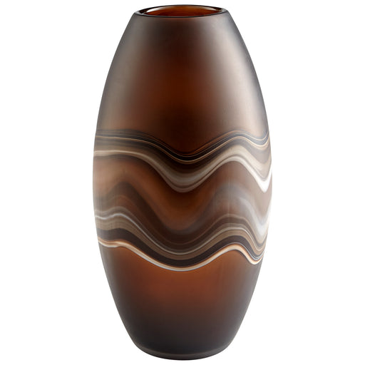 Myhouse Lighting Cyan - 10481 - Vase - Amber Swirl