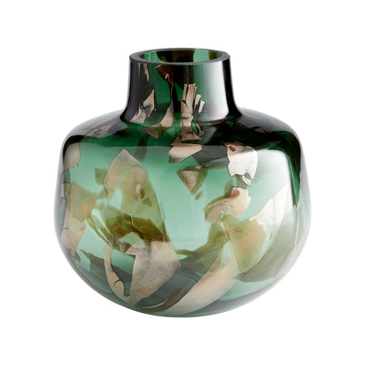 Myhouse Lighting Cyan - 10491 - Vase - Green And Gold