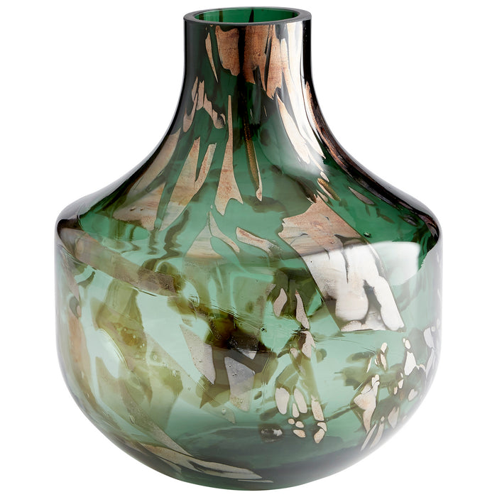 Myhouse Lighting Cyan - 10492 - Vase - Green And Gold