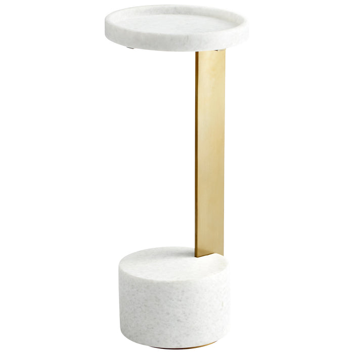 Myhouse Lighting Cyan - 10497 - Side Table - Gold/White