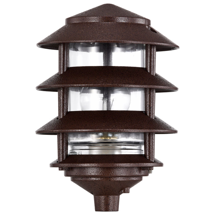 One Light Outdoor Lantern in Old Bronze