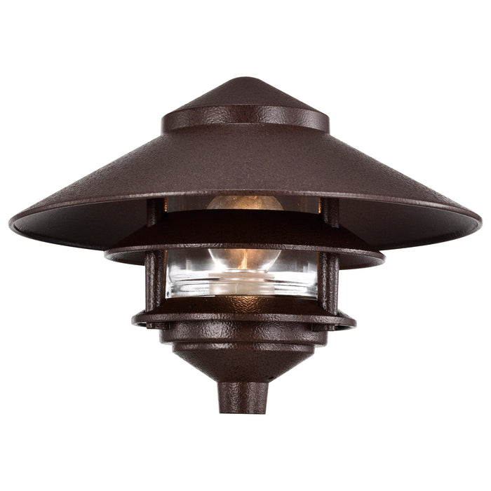 One Light Outdoor Lantern in Old Bronze