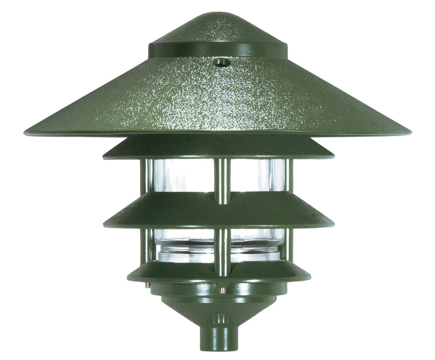 One Light Outdoor Lantern in Green