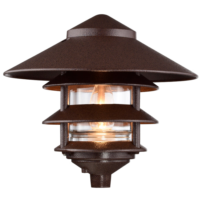 One Light Outdoor Lantern in Old Bronze