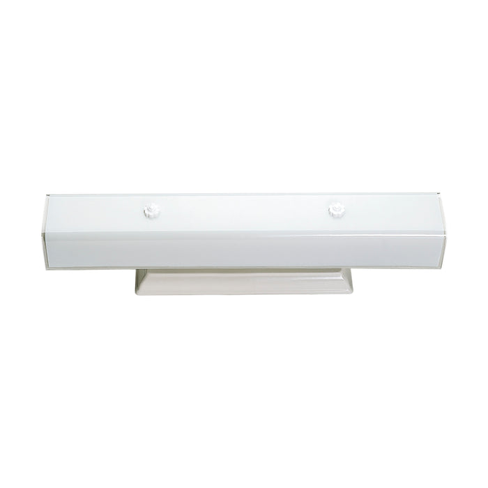 Four Light Vanity in White