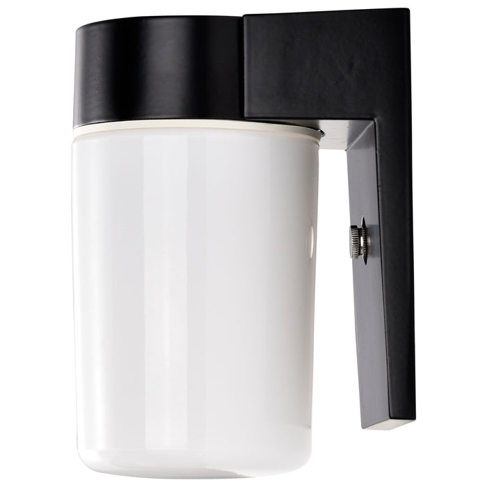 One Light Wall Lantern in Black