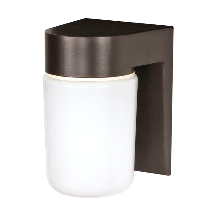 One Light Wall Lantern in Bronzotic