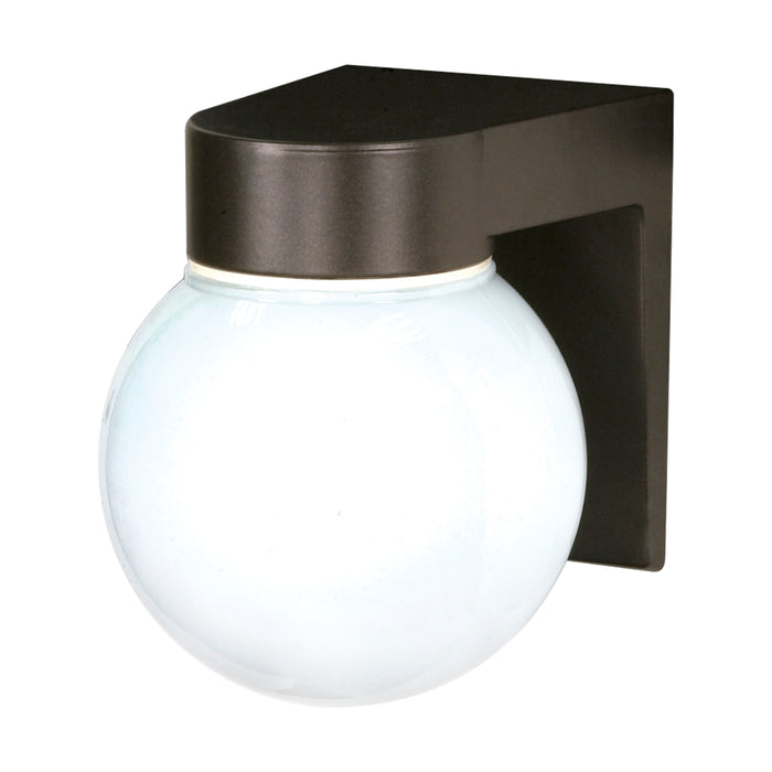 One Light Wall Lantern in Bronzotic