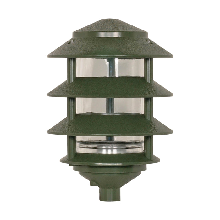 One Light Outdoor Lantern in Green