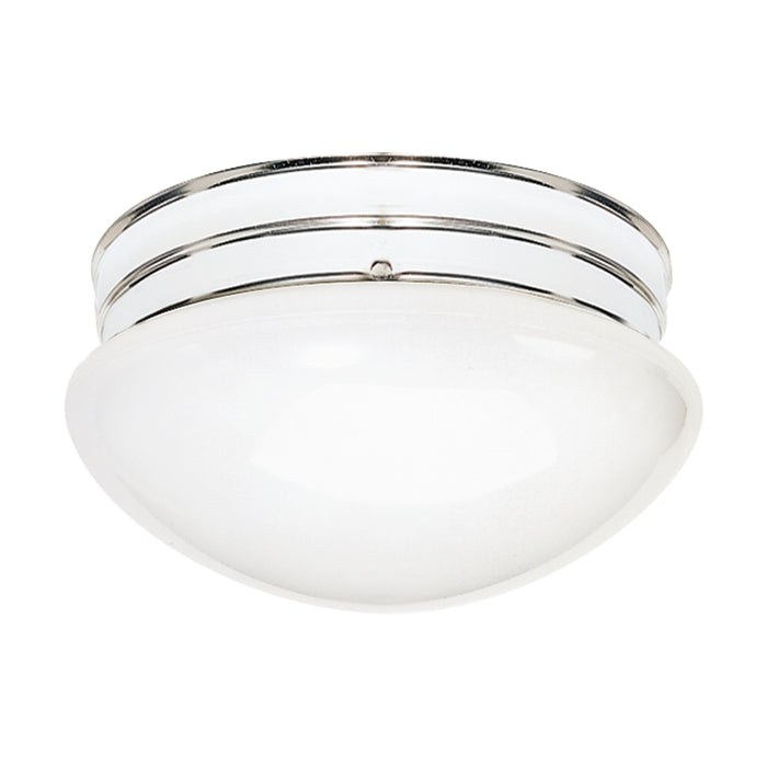 Two Light Flush Mount in Polished Chrome