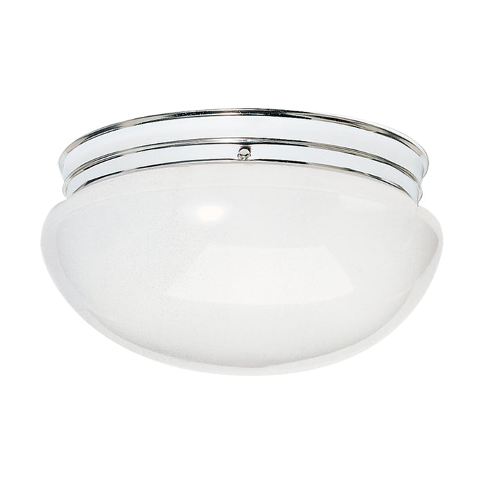 Two Light Flush Mount in Polished Chrome