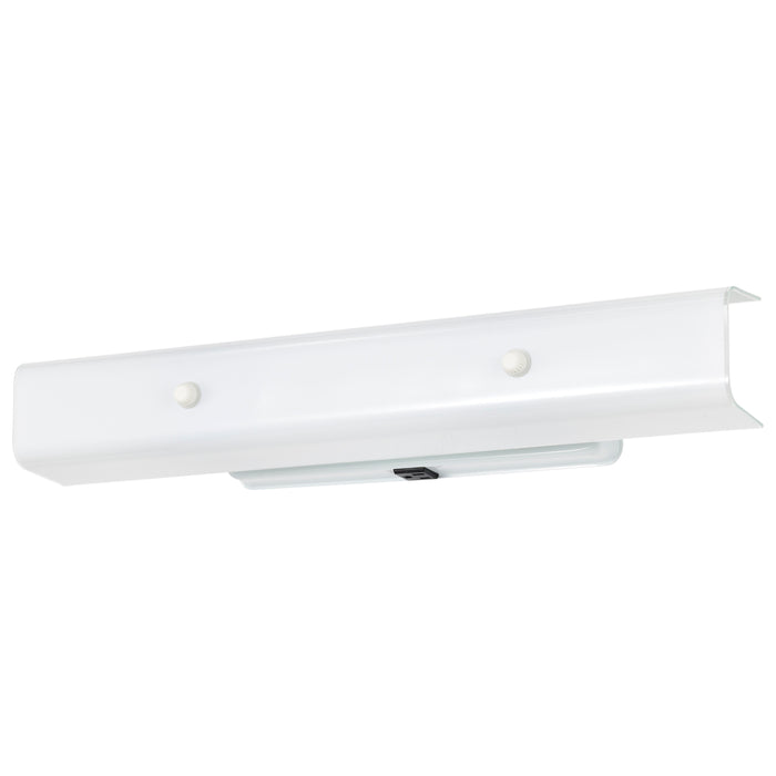Four Light Vanity in White