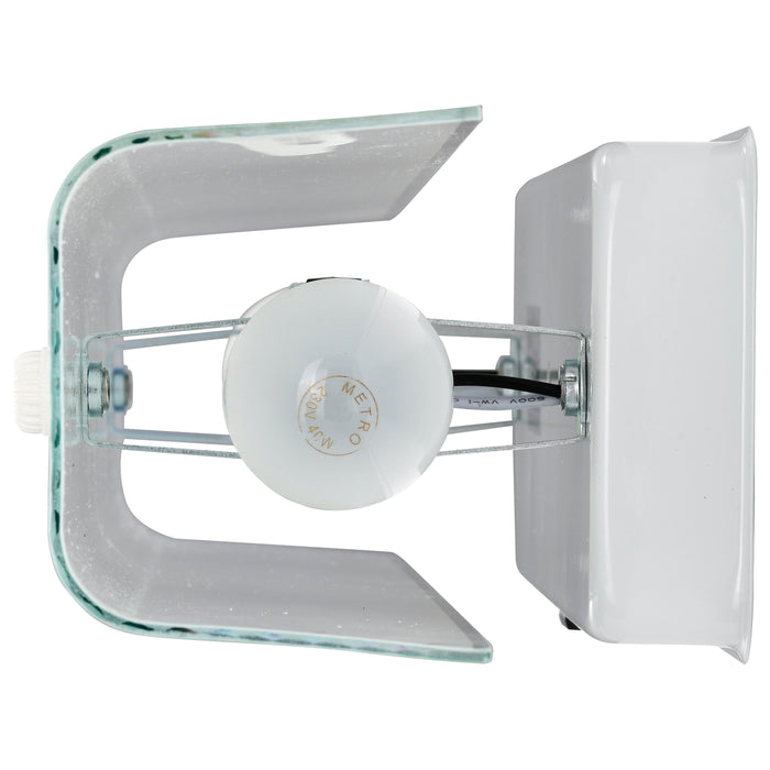Four Light Vanity in White